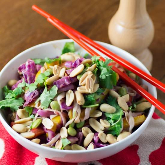 Thai Peanut Noodle Salad