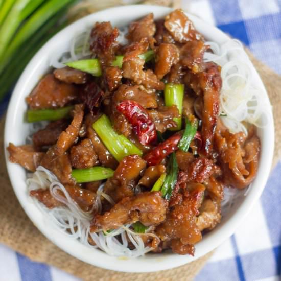 Vegan Mongolian Beef