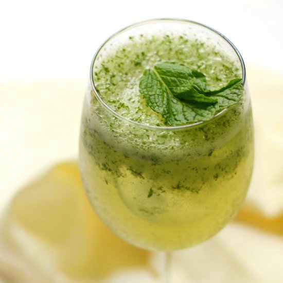 Coconut Mint Green Tea Mocktail