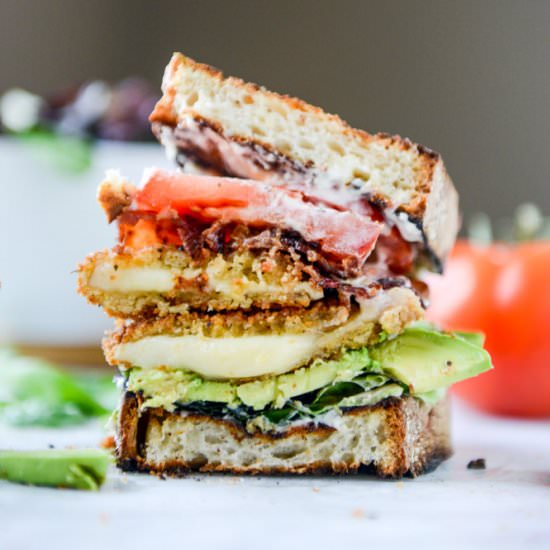 Crispy Smoked Provolone BLATS