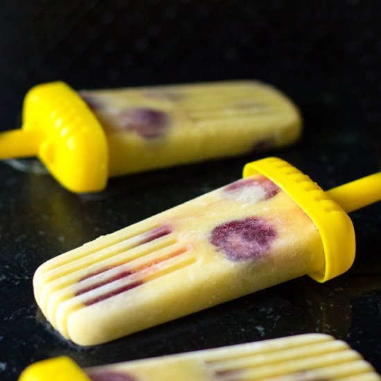 Pineapple Coconut Popsicle