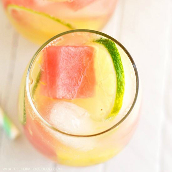 Pineapple and Watermelon Sangria