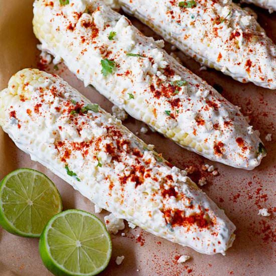 Baked Mexican Street Corn