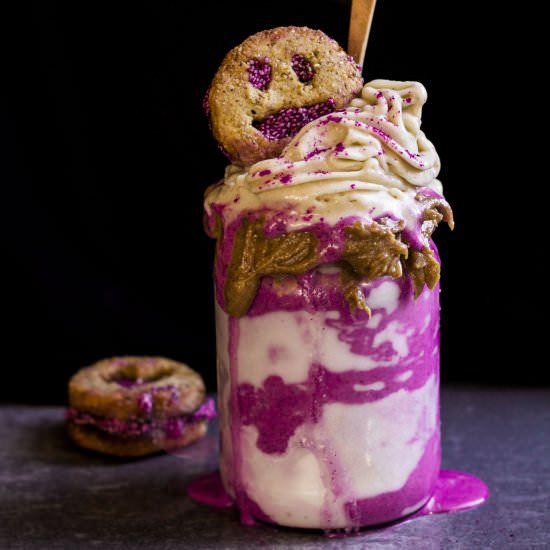 Pink Coconut and Banana FreakShake