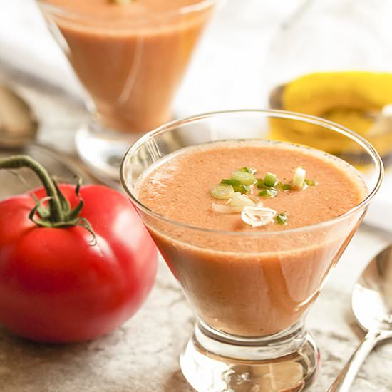 Smooth Tomato Gazpacho