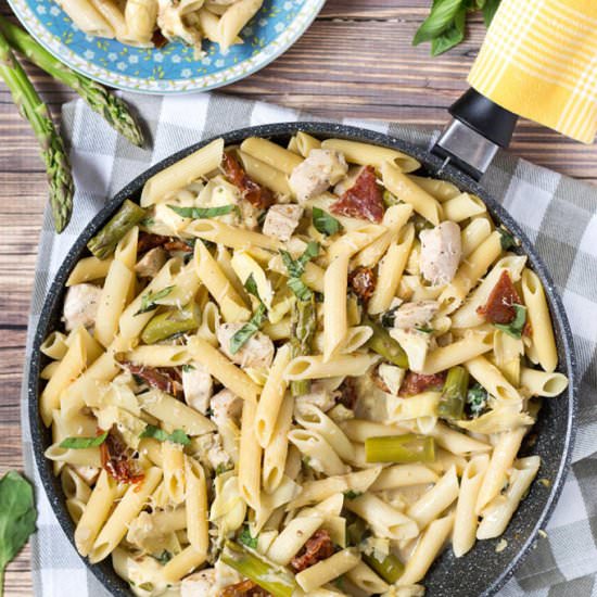 Chicken Artichoke Pasta