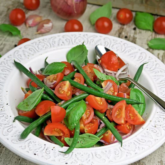 Green Bean and Cherry Tomato Salad