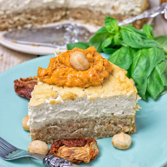 Savory Baked Cheesecake