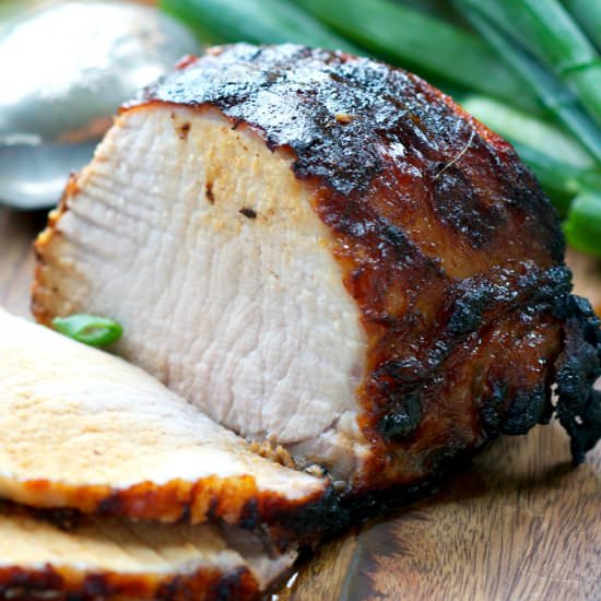 Balsamic Glazed Pork Loin