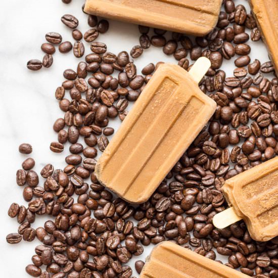 Vietnamese Coffee Popsicles