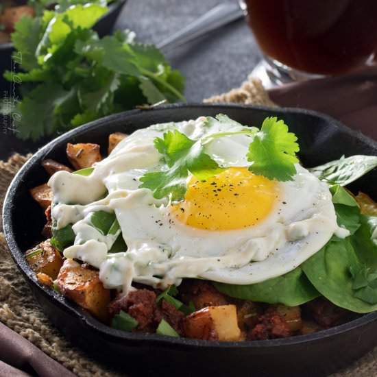 Chorizo Potato Hash
