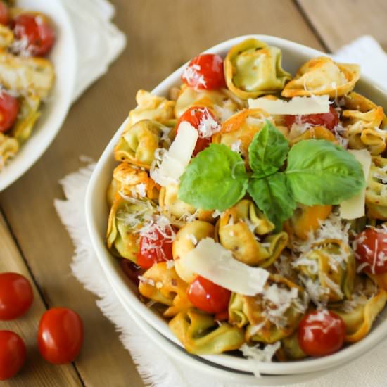 Spicy Skillet Tortellini W/ Tomato