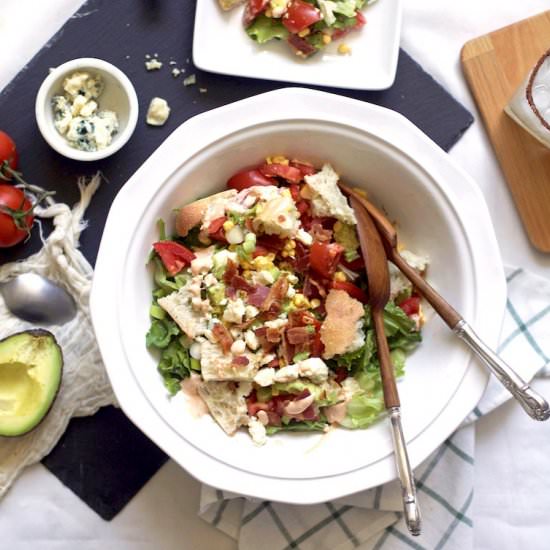 Loaded BLT Panzanella Salad