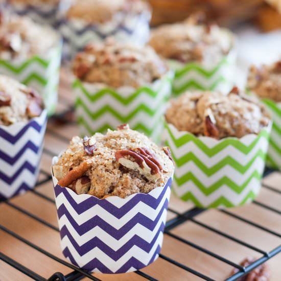 Chai Banana Muffins