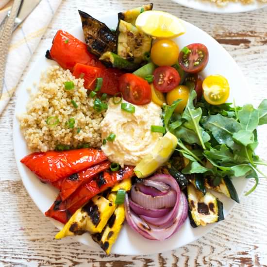 Veggie Quinoa Power Bowls