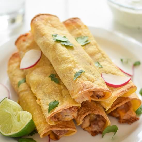 Chicken, Bean & Cheese Taquitos