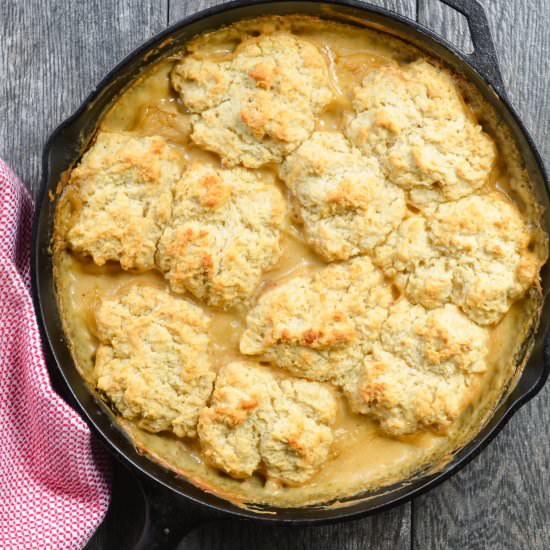 Skillet Biscuits and Sausage Gravy