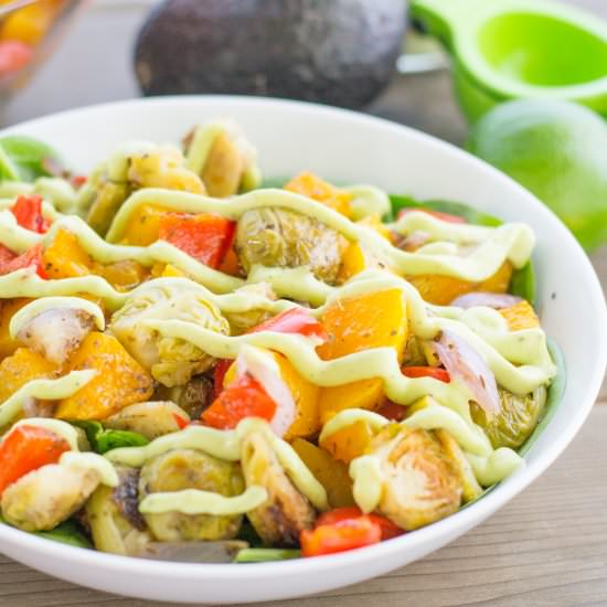 Roasted Veggie Salad