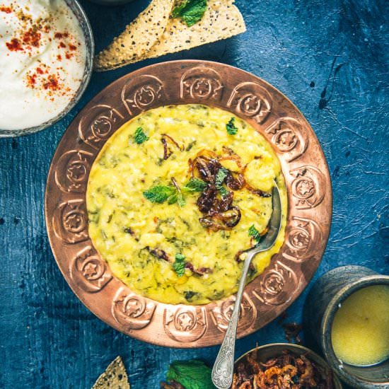 Spinach Oats Khichdi
