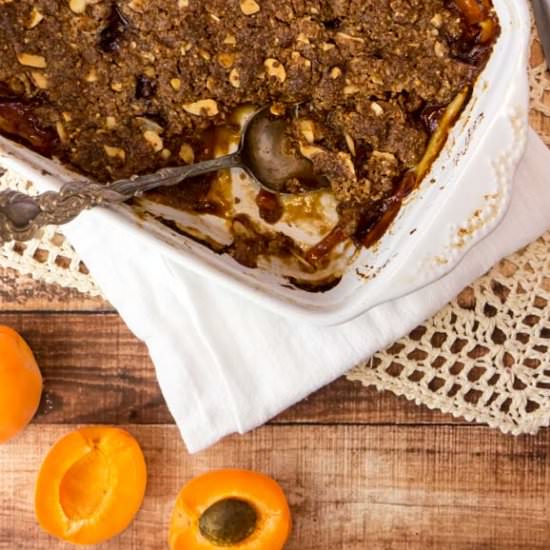 Apricot & Almond Crisp