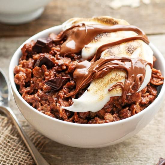 Vegan S’mores Oatmeal