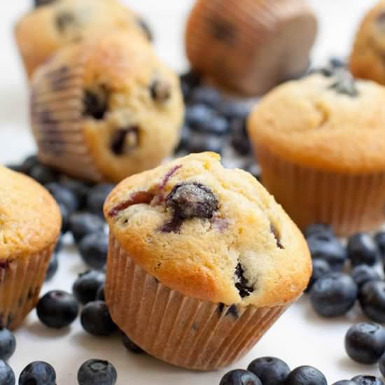 Blueberry Cream Cheese Muffins