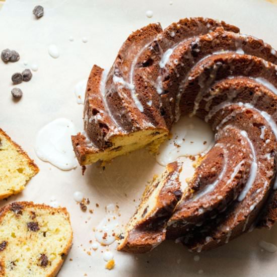 Grapefruit Chocolate Olive Oil Cake