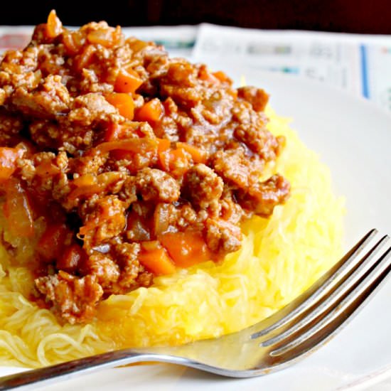 Chinese Spaghetti Bolognese