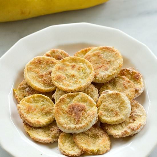 Zesty Oven Fried Squash