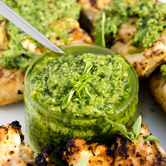 Easy Basil Pesto