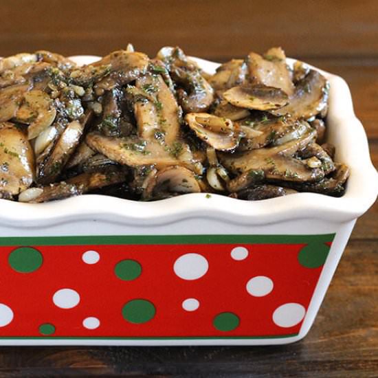 Mushroom In Garlic Butter