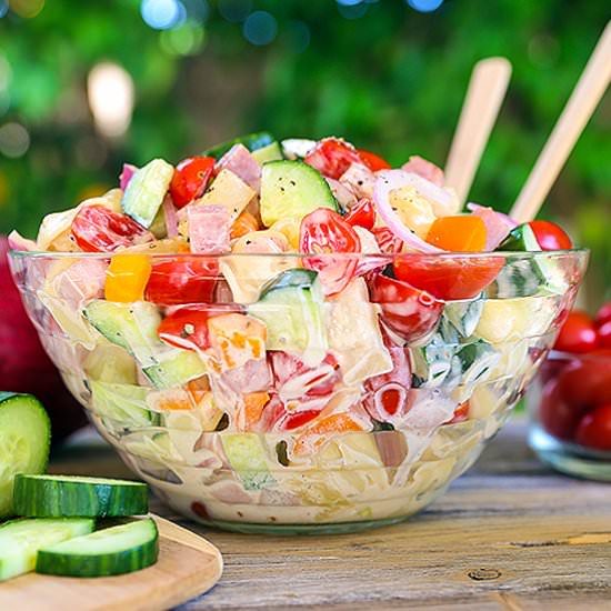 Hawaiian Tortellini Salad