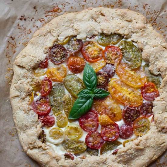 Heirloom Tomato Galette