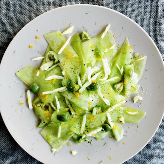 Honeydew, Fennel & Olive Salad