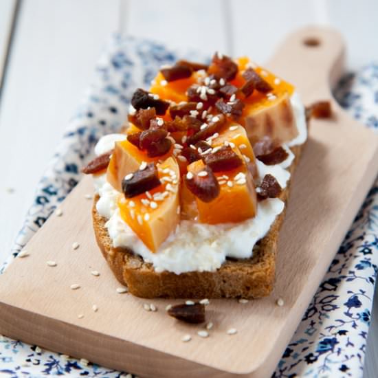 Squash Breakfast Toast