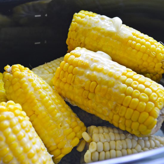 Slow Cooker Corn on the Cob