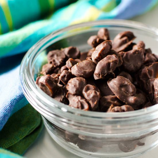 Homemade Chocolate Covered Raisins