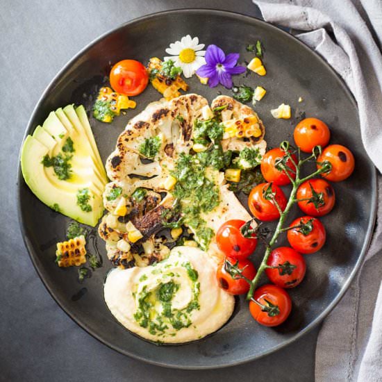 Grilled Cauliflower Steak