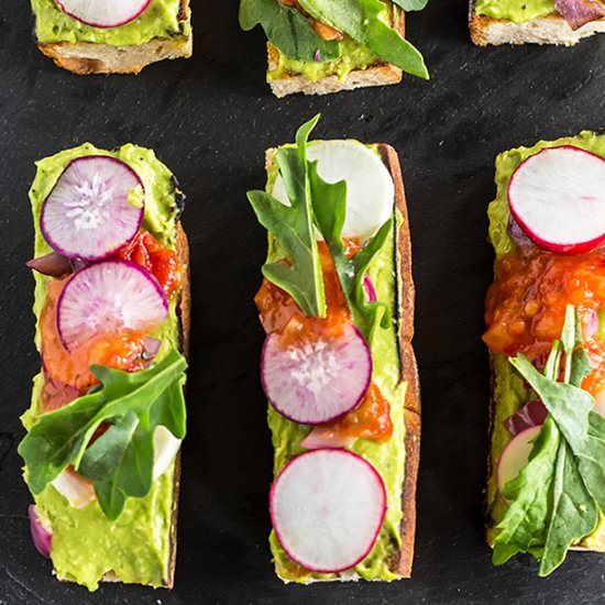 Grilled Avocado Toast Sticks