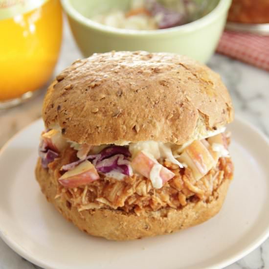 Pulled Chicken Sandwiches