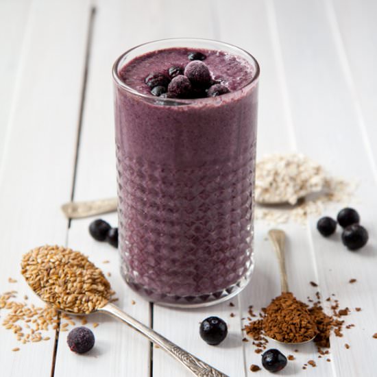 Blueberry Coffee Smoothie