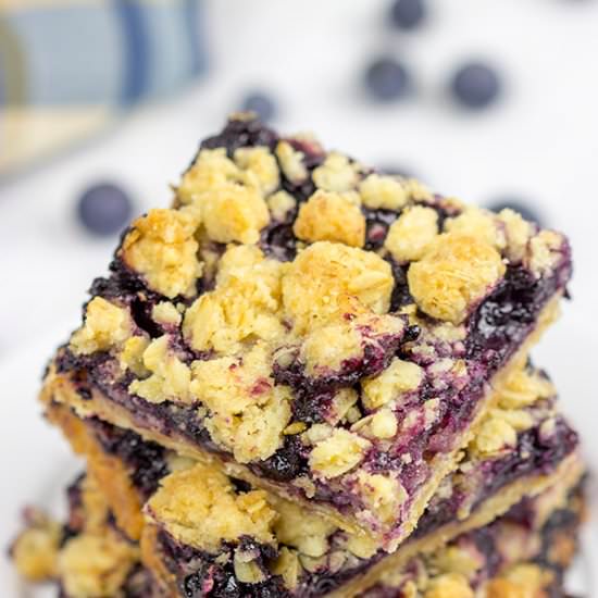 Blueberry Crumb Bars