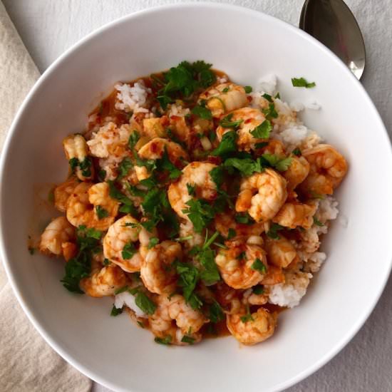 Spicy Shrimp Sauté