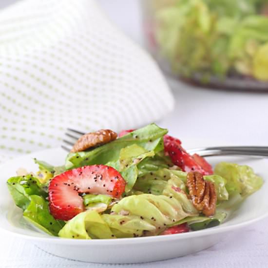 Butter Lettuce & Strawberry Salad