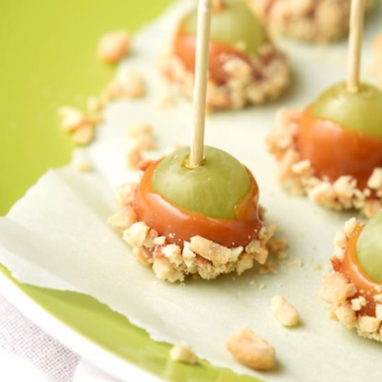 Caramel Apple Grapes