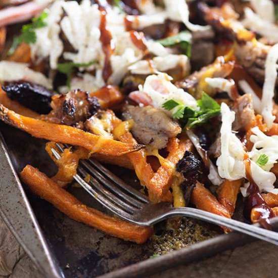 Loaded Sweet Potato Fries