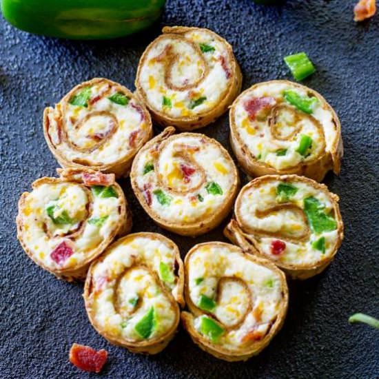 Jalapeno Popper Pinwheels
