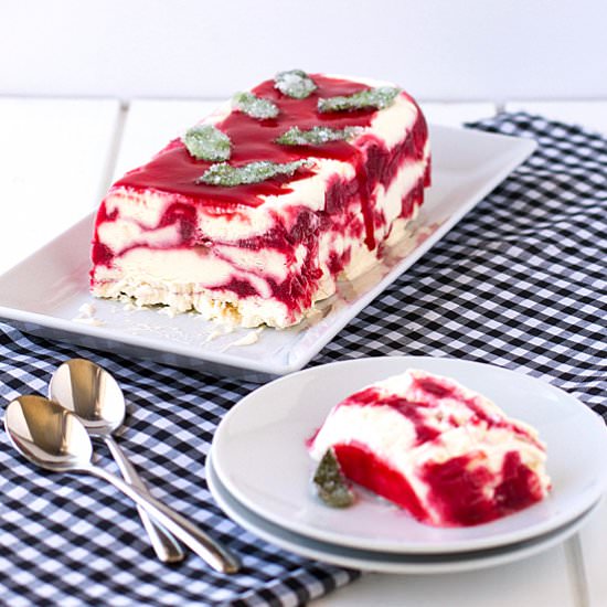 Red berry parfait