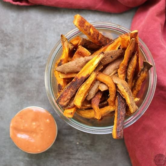 Sweet Potato Fries & Cumin Ketchup