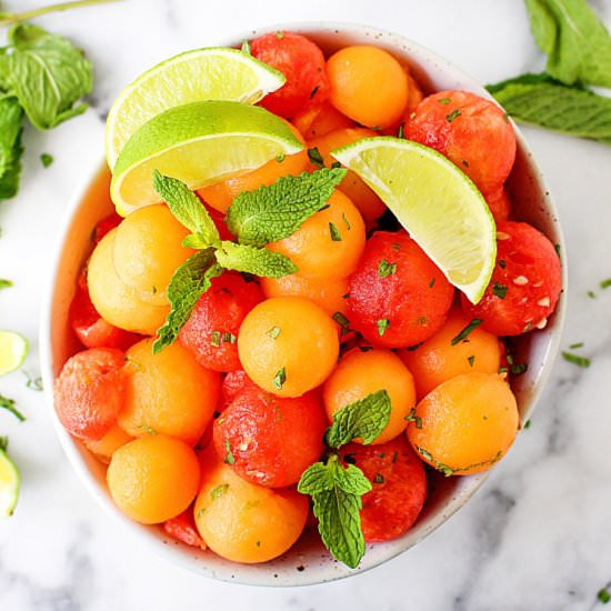 Mojito Melon Salad